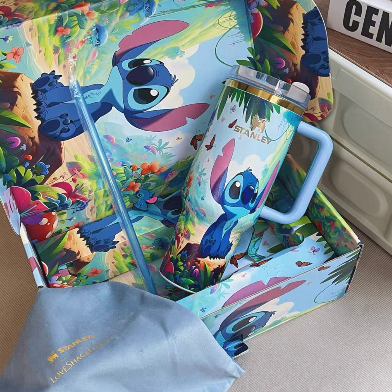 40oz Stitch Tumbler