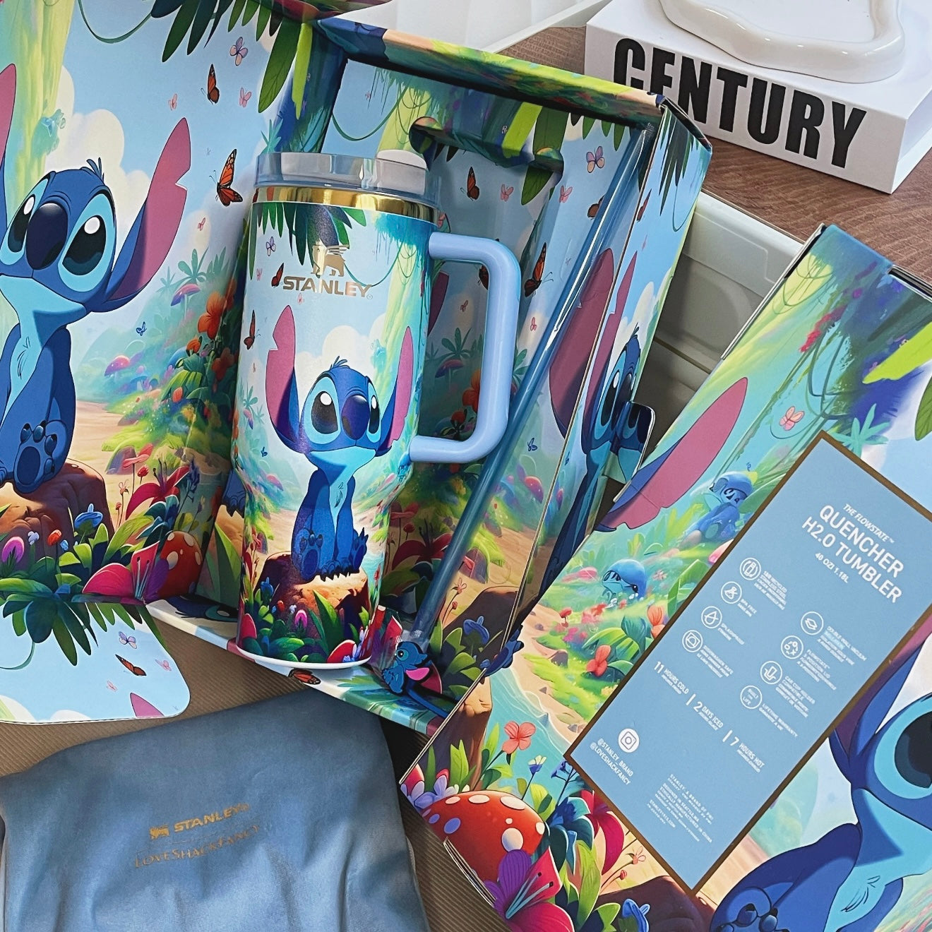 40oz Stitch Tumbler