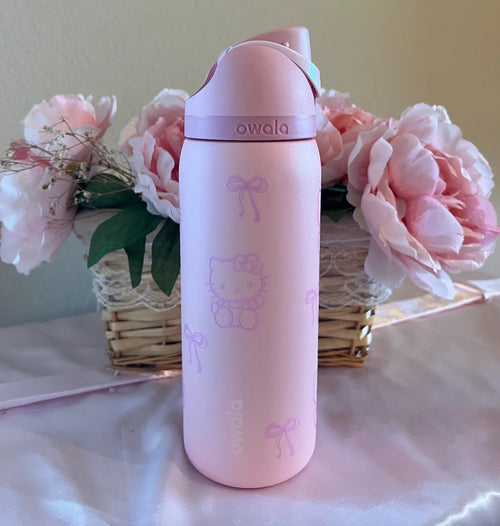 Cute Hello Kitty Pink Bottle - 32oz