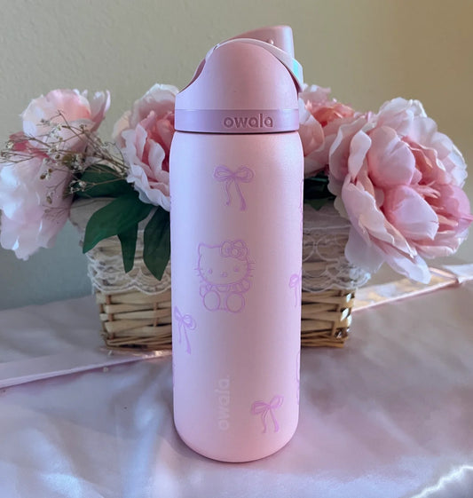 Cute Hello Kitty Pink Bottle - 32oz
